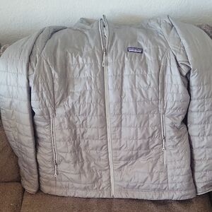Patagonia Gray Quilted Jacket